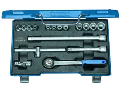 D 30 GMU-3 Dopsleutelset 3/8 inch 17-delig UD profiel 6-19mm