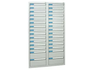 ladekast,HxBxD 1800x1000x500mm,30lade(n),centr. vergrendeling - 1
