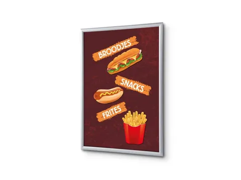 Kliklijst A1 complete set met print "Broodjes Snacks Frites"