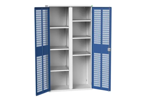 universele kast,HxBxD 2000x1050x550mm,6xStalen bodem,scheidingswand