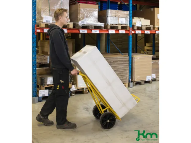 Steekwagen,Draagverm. 250Kg,Massief Rubber-Banden