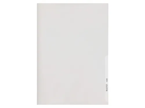 Insteekmap L-map Leitz 4106 Premium A4 0.15mm Helder Pvc Transparant