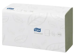 Tork 290179 Handdoek Singlefold H3 Z-vouw Advanced Groen 15x250 vel - 3