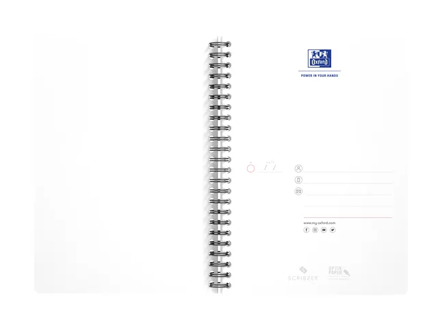 Collegeblok Oxford Office Dsp A5 90v Lijn