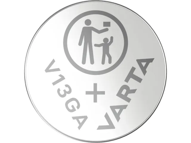 Batterij Varta knoopcel V13GA lithium blister à 1 stuk