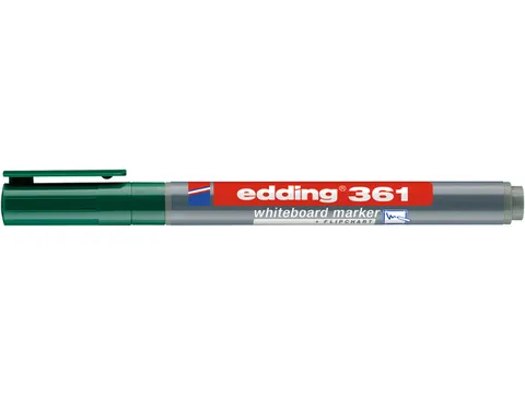 Whiteboardmarker edding 361 rond 1mm groen