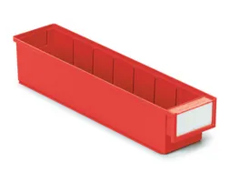stellingbak,HxBxD 82x92x400mm,PP,rood