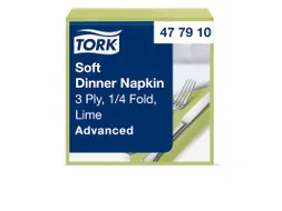 Tork 477615 Soft Dinnerservet Advanced Champagne 3-laags