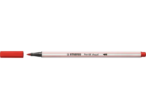 Brushstift STABILO Pen 568/48 karmijnrood