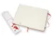 Notitieboek Moleskine large 130x210mm blanco hard cover scarlet red