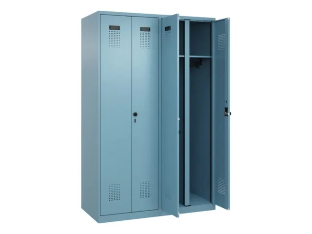 locker voor scheiding van kleding,HxBxD 1850x1200x500mm,4vak