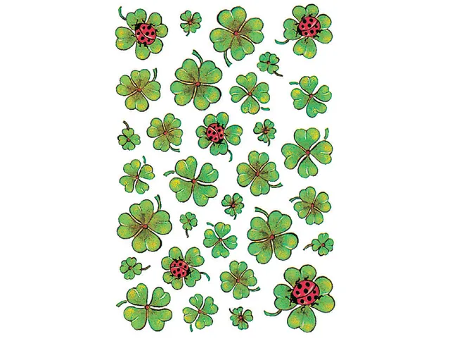 Sticker Etiket Herma 5438 Klavertje Vier 93 stuks