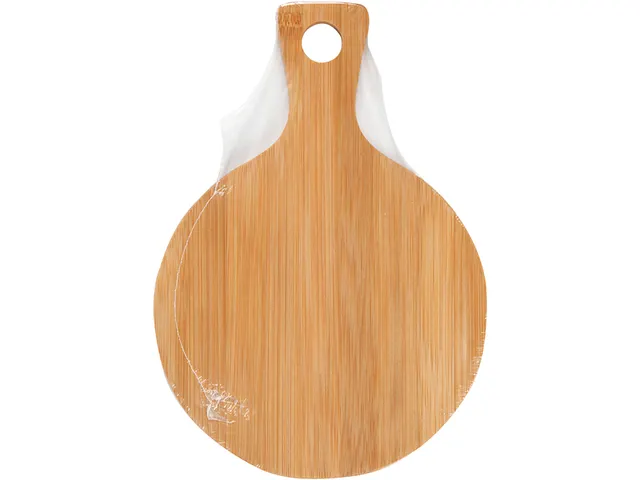 Snijplank Creativ Company rond Ø 17cm, lengte 24cm bamboe