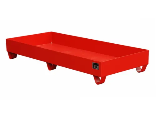 Systeem-Opvangbak 3x 200l Opvangvol. 217l 275x 1800x 800mm Ral 3000