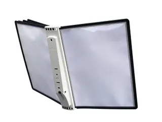 Wandstandaard Durable Sherpa met 5-tassen A4 zwart - 2