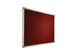 Prikbord 90x180cm Oranjerood Accent Softline Profiel 16mm