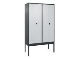 PBM-locker,HxBxD 2120x1200x500mm,4vak,vak B 300mm,draaigrendel