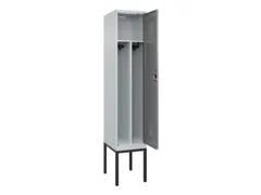 locker voor scheiding van kleding,HxBxD 2120x400x500mm,1vak