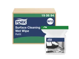 Tork 190694 Surface Cleaning Vochtige Reinigingsdoeken Navulling W15