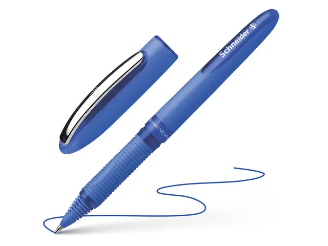 Rollerball Schneider One Hybrid C 0.5mm Blauw