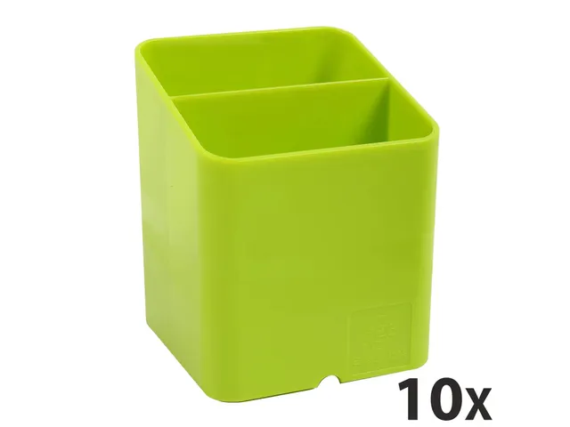 Pot à crayons Pen-Cube Iderama - Vert anis