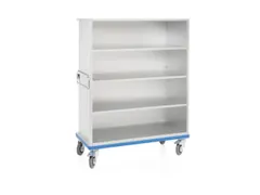 kastwagen,draagverm. 300kg,4etage(s),laadvl. LxB 1180x540mm