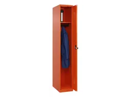 locker,HxBxD 1850x300x500mm,1vak,vak B 300mm,draaigrendel