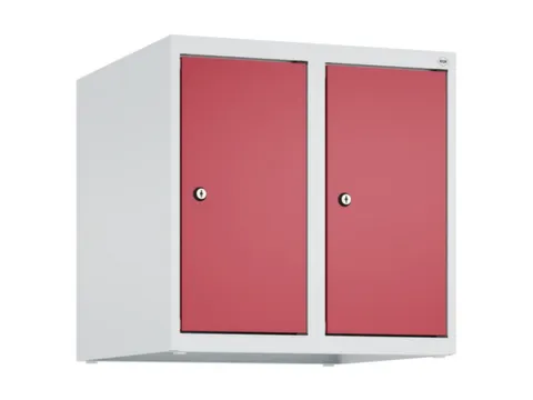 opzetkast,v. locker,2vak.,vak B 250mm,HxBxD 500x500x500mm,vleugeldeur