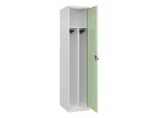 locker voor scheiding van kleding,HxBxD 1850x400x500mm,1vak - 1