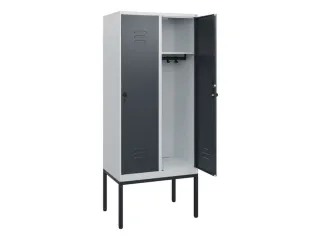 locker,HxBxD 1950x800x500mm,2vak,vak B 400mm,draaigrendel - 2