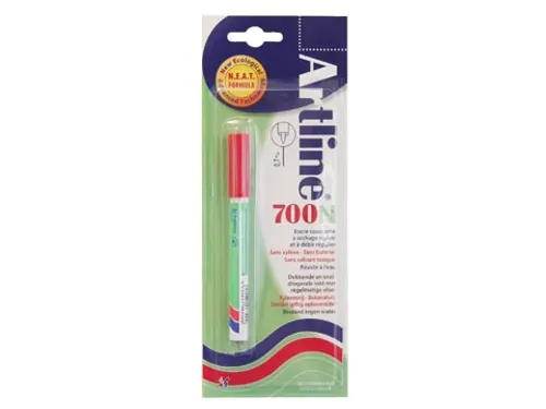 Permanent marker Artline 700 rood op blister