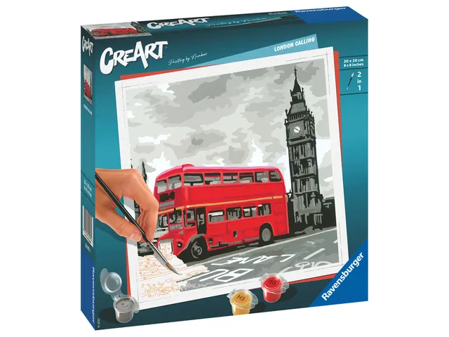 Schilderen op nummers CreArt London