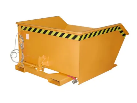 Kiepbak voor spaanders,HxLxB 680x1440x1280mm,0,75m³,draagverm. 1000kg