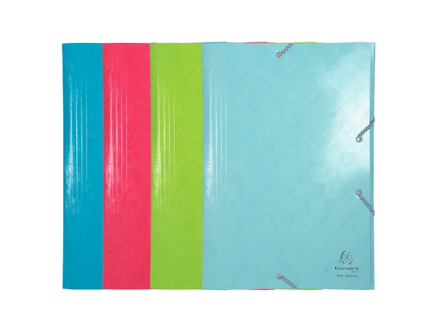 Elastomap A3 3 Kleppen In Gelamineerd Glanskarton Assorti