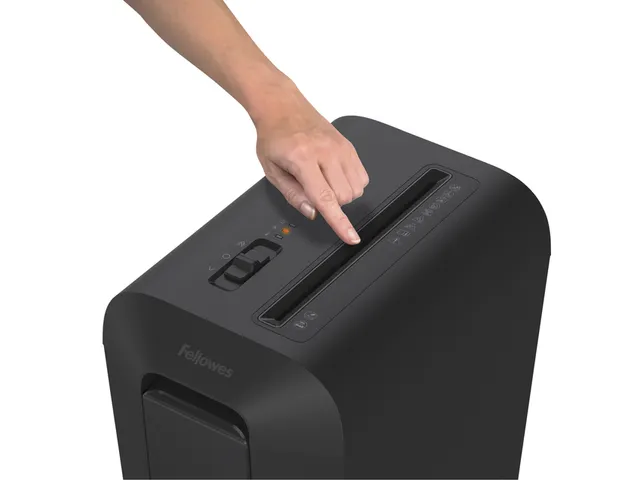Destructeur Fellowes Powershred LX65 particules 4x40mm noir
