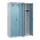 locker voor scheiding van kleding,HxBxD 1850x1200x500mm,4vak