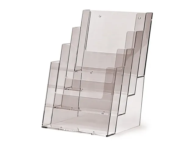 Folderhouder Balie of Wand 4x A5 Staand