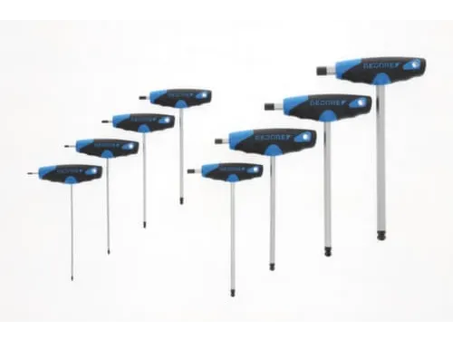 GEDORE DT 2142-008 Haakse schroevendraaierset 8stuks