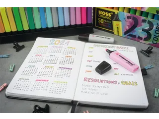 Markeerstift STABILO BOSS Original 70/10 assorti 4 kleuren 10 Stuks - 12