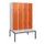 Dubbeldekse dekenkist,HxBxD 1950x1200x815mm,4x2vak.,vak B 300mm