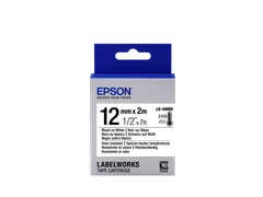 Hittebestendige label tape voor Epson-etikettencassette LK-4WBH