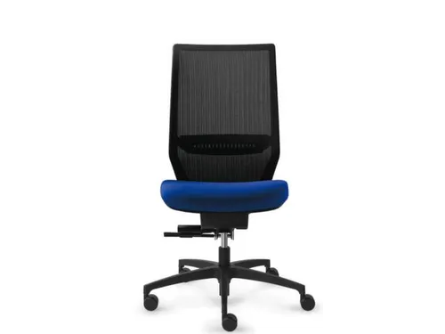 Dauphin Bureaustoel Shapemesh Plus met synchroonmechanisme Blauw