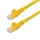 0,5m gigabit snagless RJ45 UTP Cat6 patchkabel geel