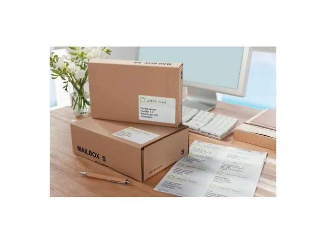 Verzendetiket Avery LR7165-100 99.1x67.7mm Recycled Wit 800 Stuks