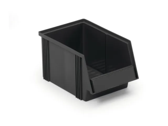 ESD-zichtbak,HxBxD 156x186x300mm,PP,zwart