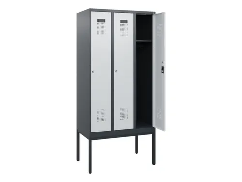 schoollocker,HxBxD 1950x900x500mm,3vak,vak B 300mm,cil.-slot