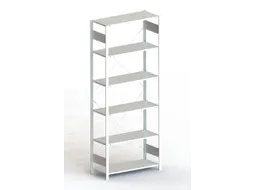 magazijnstelling,grondveld,S3 Clip 80,HxBxD 2500x1056x436mm,vakl. 80kg