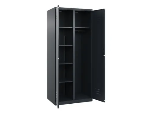 wasgoedverdeelkast,HxBxD 1850x800x500mm,vak B 400mm,cilinderslot
