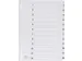 intercalaires avec page de garde, ft A4, perforation 11 trous, carton,