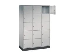 grootvolume-lockersysteem,HxBxD 1950x1220x500mm,3x5vakken,cil.-slot